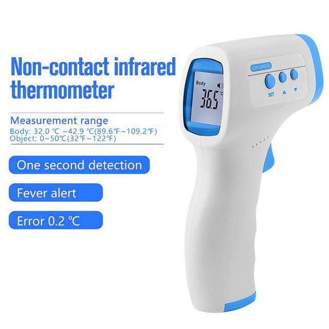 Infrared Termometro Digital Non-contact IR temperature Measurement Termometro gun digital Gun LCD Display termometro Baby/Adult