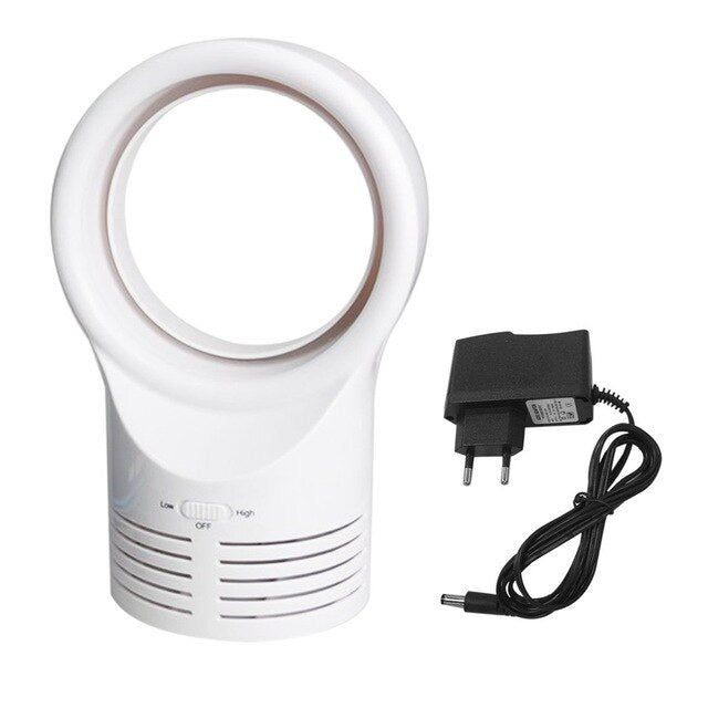 Bladeless Fan AirFlow Cooling Fan Mute Dedicated Leafless Home Office Desk Air Cooler Baby Safe Summer Fan