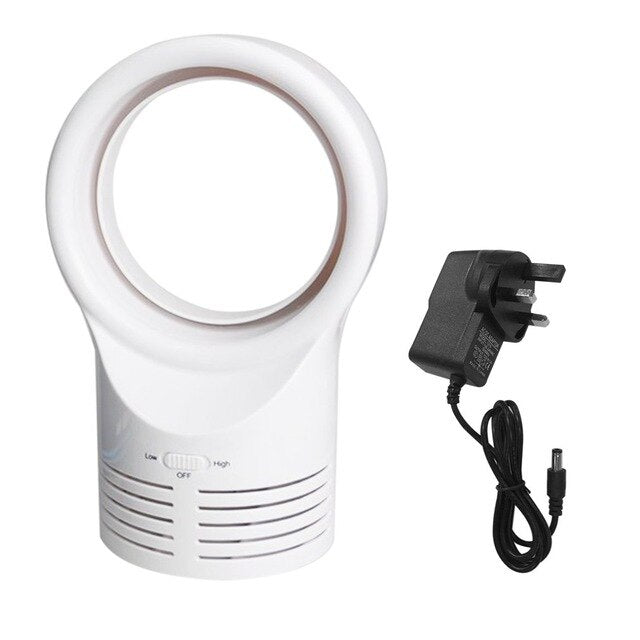Bladeless Fan AirFlow Cooling Fan Mute Dedicated Leafless Home Office Desk Air Cooler Baby Safe Summer Fan