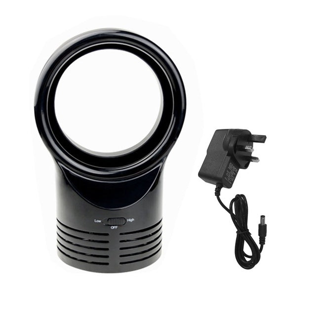 Bladeless Fan AirFlow Cooling Fan Mute Dedicated Leafless Home Office Desk Air Cooler Baby Safe Summer Fan